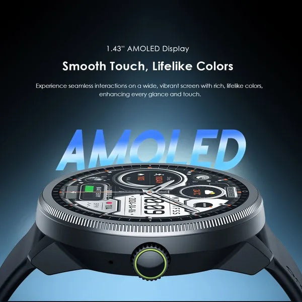 oraimo Watch 5R 1.43'' Amoled IP68 Smart Watch