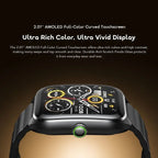 oraimo Watch Nova 2 2.01" AMOLED IP68 Curved Touchscreen Smart Watch