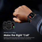 oraimo Watch 5 2.01" HD Panda Glass 1ATM Smart Watch