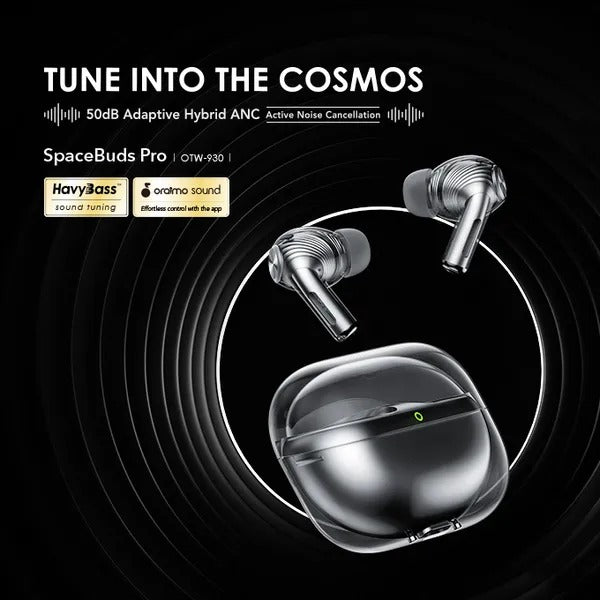 Oraimo SpaceBuds Pro Hybrid ANC True Wireless Earbuds